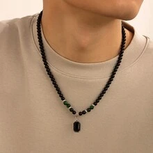Men Beaded Necklaces