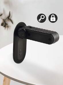 1-3pcs Safety Locks, Anti-Theft Door Handle Locks, Home Security Protection, Easy Installation - Multicolor - View 5