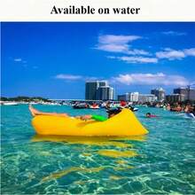 1 Portable Inflatable Air Sofa Bed, Outdoor Lounge Chair, Inflatable Leisure Chair, Air Sofa, Hammock - Suitable For Portable Backyard, Lakeside, Beach Travel, Camping, Picnicking, And Music Festivals