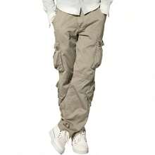 Pantalones cargo para hombre - 3358 Albaricoque - Ver 1