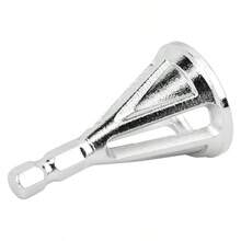 FTVOGUE Die Steel Herramienta de Desbordamiento de Mayor Dureza, Hecha de Acero Die CR12Mov, Hex y Diseo de Vstago Triangular para Chuck de Taladro Elctrico, Puede Trabajar con Simulacros #2 - inicial - Ver 3