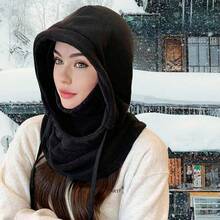 2 Pack Pasamontañas para Hombre y Mujer, Balaclava para el Sol, Protección UV y Transpirable, Pasamontanas para Moto, Ciclismo, Senderismo y Esquí - Negro y Gris - Ver 5