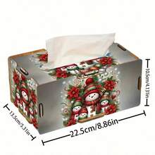 1 Stück einfache Taschentuchbox, Taschentuchbox-Deckel, Servietten-Spender-Behälter, Kunststoff-Taschentuchhalter, Badezimmer Wohnzimmer Taschentuch-Aufbewahrungsbox, Haushaltsgegenstände, Badezimmer