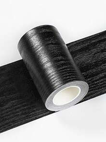 1pc 10m/393inch Realistic Wood Grain Textured Adhesive Tape, Waterproof Repair Sticker For Floor, Furniture, Baseboard, Doorframe, Window Sill