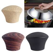 创意烹饪锅把手通用厨房炊具锅盖旋钮实用替换玻璃盖提手 - 彩色 - 查看 2