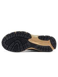 baasploa Zapatillas de running retro para hombres, de malla, antideslizantes y ligeras, resistentes al desgaste, adecuadas para fitness al aire libre, viajes, deportes casuales, cómodas y de moda, con cordones, zapatos multiusos para trayectos, con suela gruesa - Negro - Ver 6