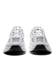 baasploa Damen Mesh Laufschuhe Neu Frühling und Herbst Plateau-Sohle Höhe erhöhende Sportschuhe Leichtgewicht Lässig Schuhe Vintage Schuhe stoßabsorbierend rutschfest verschleißfest weiche Sohle Walkingschuhe Modische und vielseitige Lauf- und Trainingsschuhe