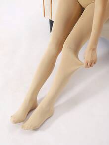 1 Pair Thick, High Elasticity, Minimalist Leggings