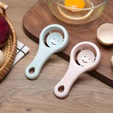 Separador de Clara de Huevo al por Mayor para el Hogar, Bebé, Repostería, Filtro de de Huevo, Colador de Huevo, Gadget de Cocina - aleatorio - Ver 3