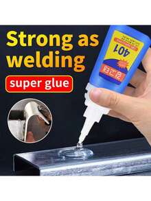 20g Super Clear Glue, Waterproof Multi-Purpose Adhesive, Suitable For Nail Art, Plastic, Metal, Faux Leather, Rubber, Wood, Ceramic, Non-Yellowing, Versatile For Tire And Home Repair
