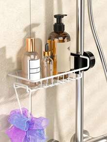 1pc Soap Dish Holder For, No Drilling, Soap Bar Holder Razor Holder For Shower, Shampoo Bar Holder For Shower Caddy For Bathroom