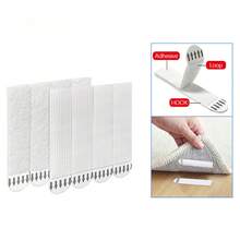 12pcs, No Drilling Required Hanging Picture Strip - Double-Sided Removable Wall Hooks, Suitable For Picture Frames And Artworks, Waterproof Paste Installation Label - Multicolor - View 2