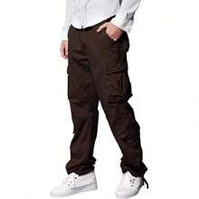 Pantalones cargo para hombre - 3357 Marrón - Ver 2