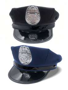 Unisex Police Officer Hat, Guard Hat, Role-Playing Hat, Cosplay, Suitable For Holiday Parties, Paired With Sexy Uniforms And Erotic Costumes - Multicolor - View 18