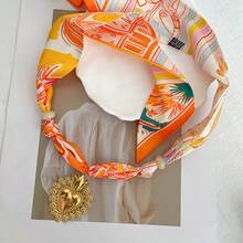 1pc Bohemian Style Fashionable Luxurious Elegant Exquisite Titanium Steel Heart & Sun Moon Print Necklace, Suitable For Women, Sisters And Couples, Ideal For Valentine's Day, Casual Dates, Parties, Holidays, Gifts And Vacations - Colorful - View 13