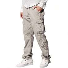 Pantalones cargo para hombre - 6053 Albaricoque - Ver 2