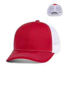 1pc Unisex Customizable Text Embroidered Adjustable Baseball Cap, Personalized Dad Hat - Multicolor - View 26