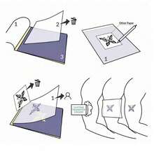 100pcs Professional Tattoo Transfer Paper - High-Quality Stencil Transfer For Effortless Tattooing - Advanced Thermal Carbon Copier - Durable & Seamless Compatibility With Tattoo Supplies - Multicolor - View 8