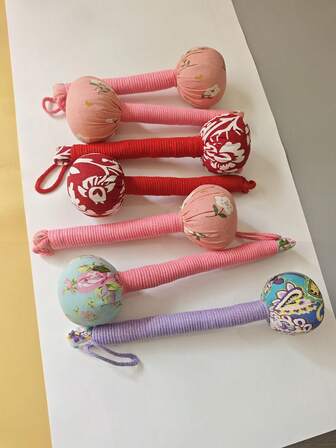 1pc Random Color Moxa Stick Massage Hammer, Household Handheld Meridian Moxibustion Hammer, Suitable For Full Body Massage