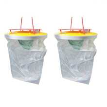 A Water-Soluble Bait Bag Fly Trap Without Bait, A Powerful Water-Soluble Fly Trap, An Outdoor And Courtyard Commercial Fly-Killing Wonder That Can Permanently Trap Fruit Flies And Mosquitoes