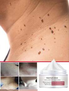 Vitamin E Enriched Deep Hydration Night Body Cream Fragrance Free Long Lasting Moisturizing Nourishment For Smooth Elastic Skin Whitening Effect Soothes Stubborn Micro Particles Intensive Hydration Therapy - 彩色 - 查看 1