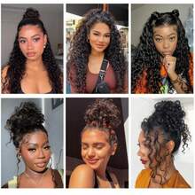250 Density Invisi Strap 360 HD Full Lace Frontal Wig Glueless Deep Wave Human Hair Wig Pre Plucked Drawstring Human Hair Wig Brazilian Virgin 13x4 HD Transparent Curly Lace Frontal Wigs For Women Natural Black Color - Natural Black - 查看 10