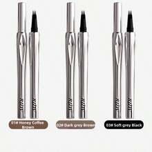 1PC Recommended Brow Pencil, Waterproof & Sweat-Proof, No Smudging, Defines Brow Hair Precisely, Suitable Proof, No Smudging, Defines Brow Hair Precisely, Suitabl…For Beginners With No Skills,Noël,Halloween,Decoration Noël,Decoration Automne,Makeup,Beauty,Brow Pen,Christmas,Stocking Fillers,Eyebrow Pencil Black,Eyebrows,Brown