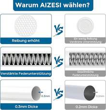 Curtain Window Rods - White - View 3