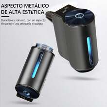 HKEDHD Difusor Aromático Inalámbrico Inteligente para Coche, Humidificador para Coche, 3 Botellas de Aceite aromático, Ambientador para Coche, Perfume,difusor para Auto,difusor Inteligente - 1 - Ver 4