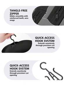 4PCS Wig Stand Kits - Wig Bags Storage With Hanger+Wig Stand, Wig Bags Storage With Hanger, Portable Collapsible Holder Durable Wig Display Tool Travel Stand For All Wigs - Multicolor - View 4