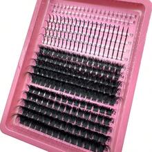 16Rows Bottom(6mm)&Spikes Lashes(13-19mm)&60D80D100D120D160D/200D(12-20mm) 4 IN 1 Lash Clusters Spikes Lash Clusters Volume Individual Thick Lashes DIY Spiky Lashes Extension Manga Cluster Eyelash Extensions Mink Strips Lashes Thick Lashes Clusters,Reusable Makeup Accessories Lash Clusters,Individual Eyelashes,Natural & Soft, Suitable For Any Style Dense Fluffy Fake Lashes