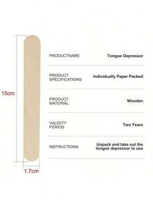 1/10/20/30 Palitos de madera desechables para depilación con cera, espátulas de madera para depilación de mujer, herramientas de belleza - Multicolor - Ver 7