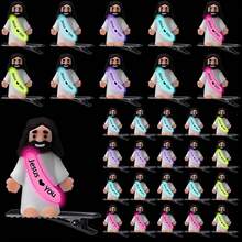 30 Pcs Glow Hair Clips Rave Hair Clips Women Music Festival Holiday Party Supplies (Duck)Valentine's Day NPVH - Jesus - View 7