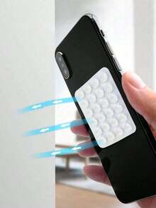 20/8/4/2/1 件硅胶吸盘手机壳粘性支架，24 孔粘性手机握把，吸力更强，可拆卸免提硅胶吸盘手机壳，适合有影响力的人、女性、女孩、青少年作为礼物 - 彩色 - 查看 4