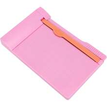 Cortador de Papel Rosa, Guillotina Recortadora de Papel, Cortadora de Papel de Guillotina, Cortador de Papel Fotográfico 13931, Cortador de Papel Pequeño - 1 - Ver 10