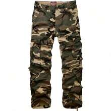 Pantalones cargo para hombre - Camuflaje - Ver 3