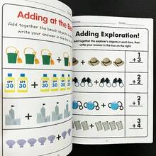 1pc 64 Pages, Addition And Subtraction Within 10, Mental Arithmetic Exercise Book, Preschool Mathematics Exercise Book, Formula Decomposition Calculation Book Based On Pictures, Fun Arithmetic Problem Book, Suitable For Children Aged 3 To 8 - Multicolor - View 6