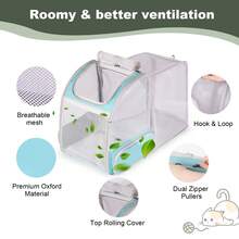 Full Vented Cat Backpack Carrier, Back Expandable Backpack For Large Cat And Small Dog Up To 16 Pounds, Airline Approved Kitten Carrying Bag For Traveling And Hiking - Multicolor - View 4