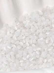 150pcs 4mm Rainbow Striped Cat Eye Seed Beads, Loose Beads For DIY Jewelry Making, Phone Straps, Keychains