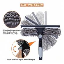 Telescopic Extendable Window Cleaner Equipment Glass Cleaning 4.5m Squeegee UK - Green - View 7