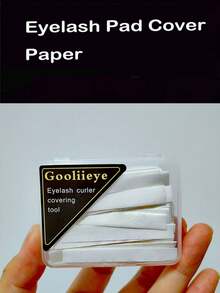 1 盒约 500 片/盒睫毛延长胶片，角蛋白睫毛提升薄膜垫条，睫毛卷翘和固定睫毛 - 白色 - 查看 6