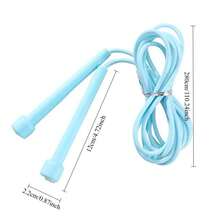 1pc Skipping Rope For Fat Burning Fitness & Weight Loss, Professional For Children, Students, Physical Exams - 01 Model - View 8