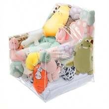 Storage Sofa, Stuffed Animal Transparent Storage Chair No Filler PVC Organizer Bean Bag Organizing Rooms Plush Toys When FilledHandrail - Pretil - Ver 2