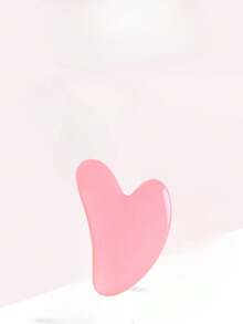 1pc Polyresin Gua Sha Board Facial Eye Body Massage Tool, Relaxation And Skin Care