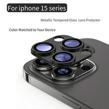15/15 Plus Camera Lens Armor Film, Matte Fit Protective Cover Compatible With IPhone 15 Pro/15 Pro Max
