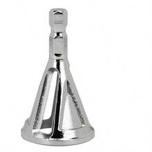 FTVOGUE Die Steel Herramienta de Desbordamiento de Mayor Dureza, Hecha de Acero Die CR12Mov, Hex y Diseo de Vstago Triangular para Chuck de Taladro Elctrico, Puede Trabajar con Simulacros #2 - inicial - Ver 6