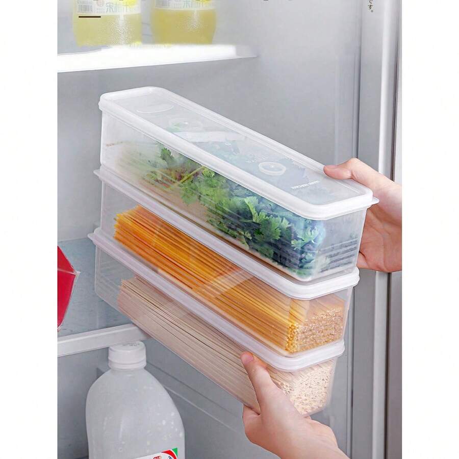 Airtight Food Storage Containers, Square Plastic Meal Prep Containers With Lids, PP For Pantry, Pasta, Fruits & Vegetables, Daily Kitchen Organization