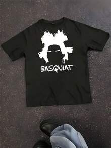 As Basquiat Shirt, Basquiat Dread Loc Tee - màu đen - Xem 1