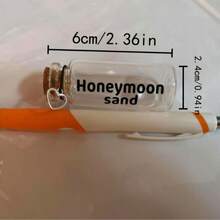 Honeymoon Keepsake Unique Wedding Travel Gift Small Sand Bottle Bride Gift Couple Gift Vacation Sand Jar Beach Honeymoon Memory