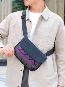 Geantă de umăr casual pentru bărbați, nouă la modă, simplă și elegantă, versatilă, de înaltă calitate, capacitate mare, potrivită pentru cadouri, cumpărături, călătorii